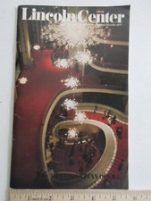 The Metropolitan Opera Playbill Oct 1977 Eugene Onegin Lincoln Center