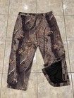 Mens 2XL Woolrich Realtree Hardwoods 20-200 Camo Lined Sueded Hunting Pants