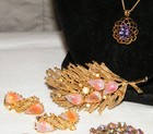 Gorgeous 10Pc VINTAGE & STERLING SILVER JEWELRY LOT Weiss~Cameo~925 JCM~Japan — photo 4