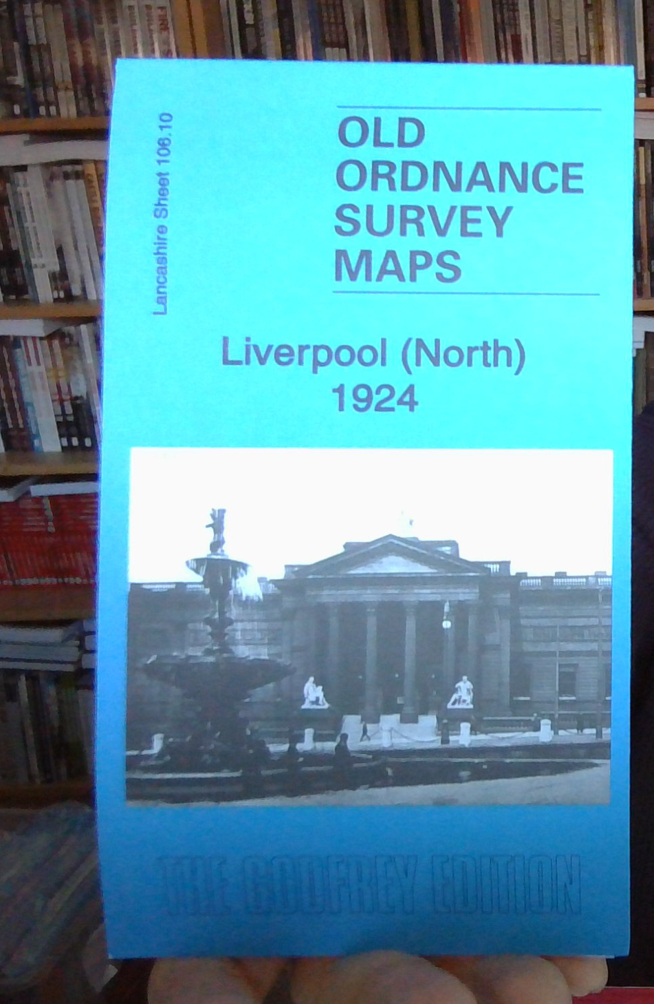 MAP OF Liverpool (North) 1924 Lancashire Sheet 106.10 NEW 9781787216464