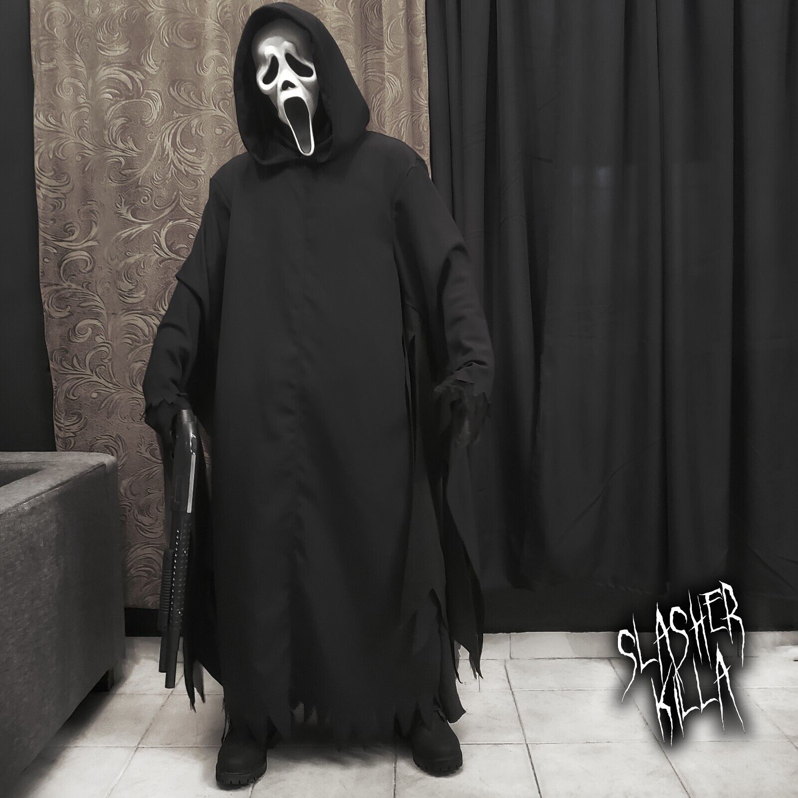 Scream 6 Ghostface Robe High Quality Costume