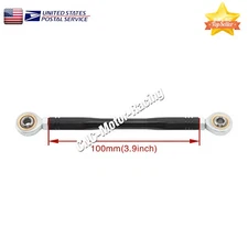 100mm Footpeg Rearset Heim Joint Shifter Rod End Gear Shift Linkage CNC Black