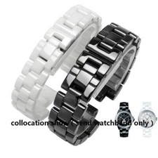 Ceramic Bracelet Watch Strap Band For Chanel J12 16-19mm Bracelet Male/Female