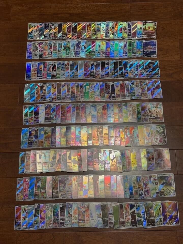 Pokemon Card AR CHR Random lot 200 Bulk sale Japanese no Pokemon Card AR CHR Random lot 200 Bulk sale Japanese no