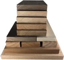 Hardwood Lumber Assortment - Mixed Species - Large Box of Hobby Wood – Perfect B