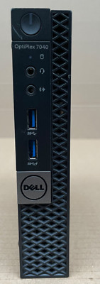 DELL OptiPlex 7040 Intel  Core  i5 i5-6500T 8 GB DDR4-SDRAM 128 GB SSD Win10 Pro