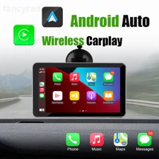 7Inch Carplay Android Auto Radio Portable Car Stereo MP5 Bluetooth Mirror Link