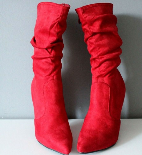 Ruched Shoes Ankle Boots Size UK 