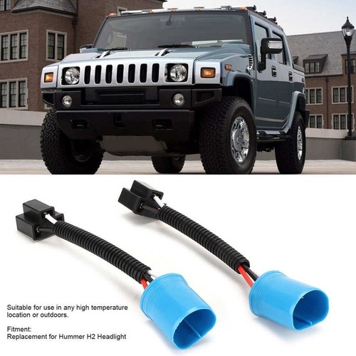 2pcs Durable Fog Lights Connector Universal Headlights Wiring Harness