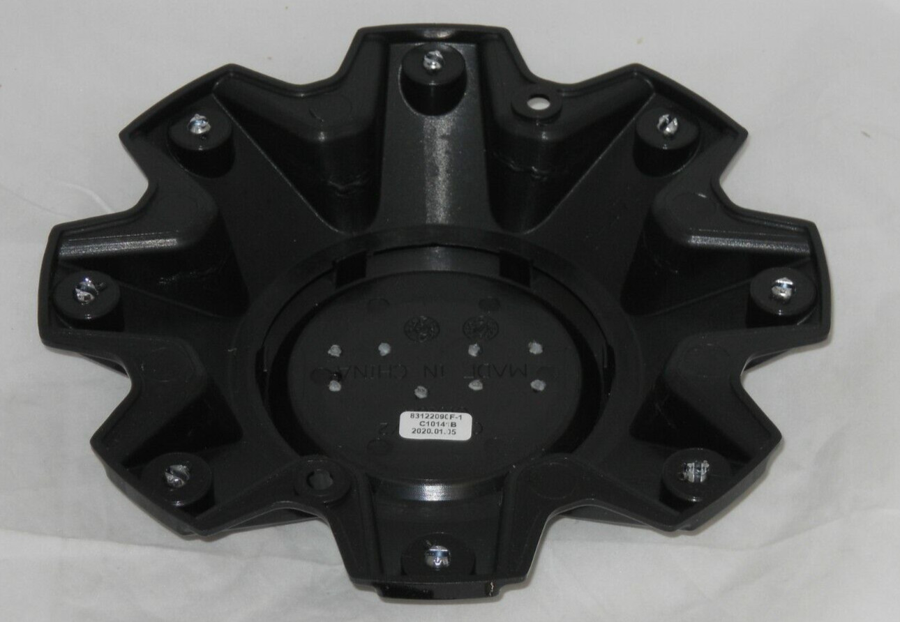 ION ALLOY 141 GLOSS SHINY BLACK C10141B WHEEL RIM CENTER CAP 83122090F-1B