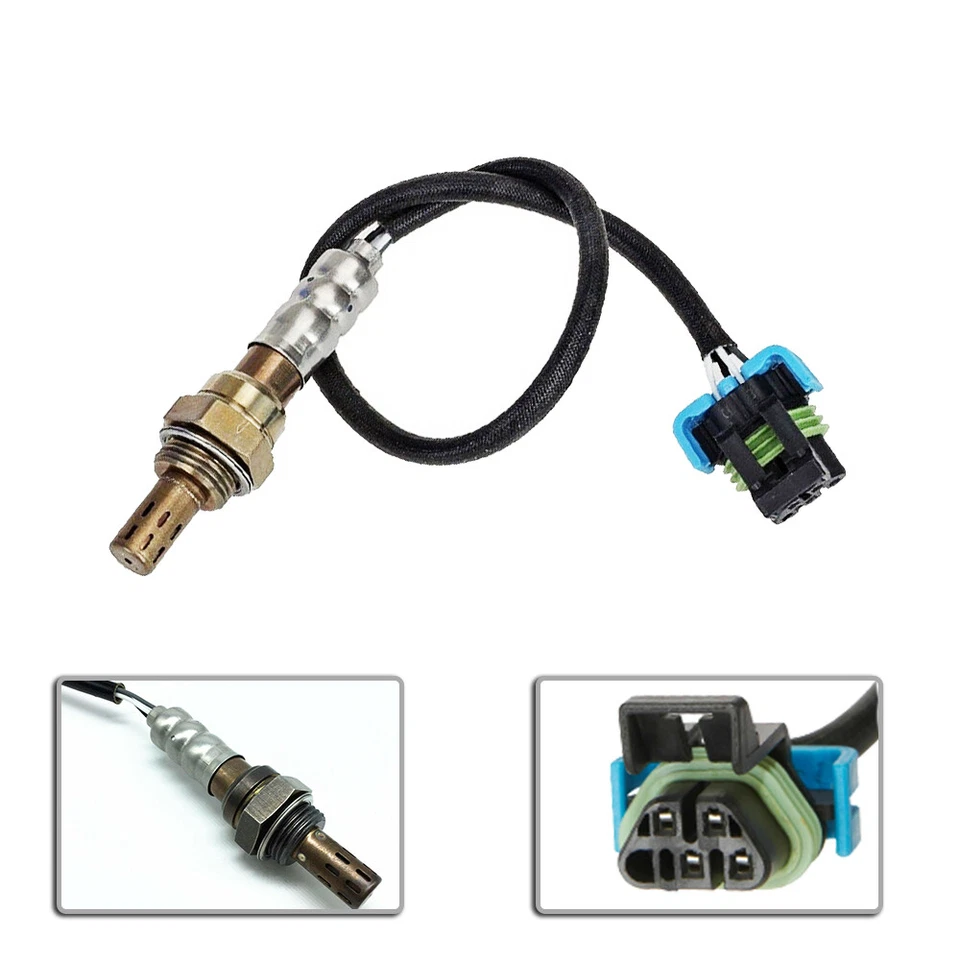 Sensor de oxígeno ascendente y descendente 4 piezas para Cadillac SRX 2010-2011 3,0 L 2012-2014 SRX 3,6 L Foto 4 de 4