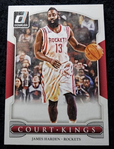 2014-15 Panini Donruss Court Kings Career Stat Line #3 James Harden 