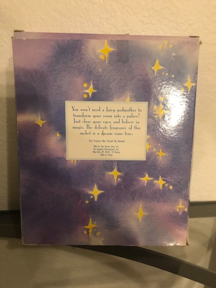 The Disney Store Cinderella sweet dreams princess sachet eBay