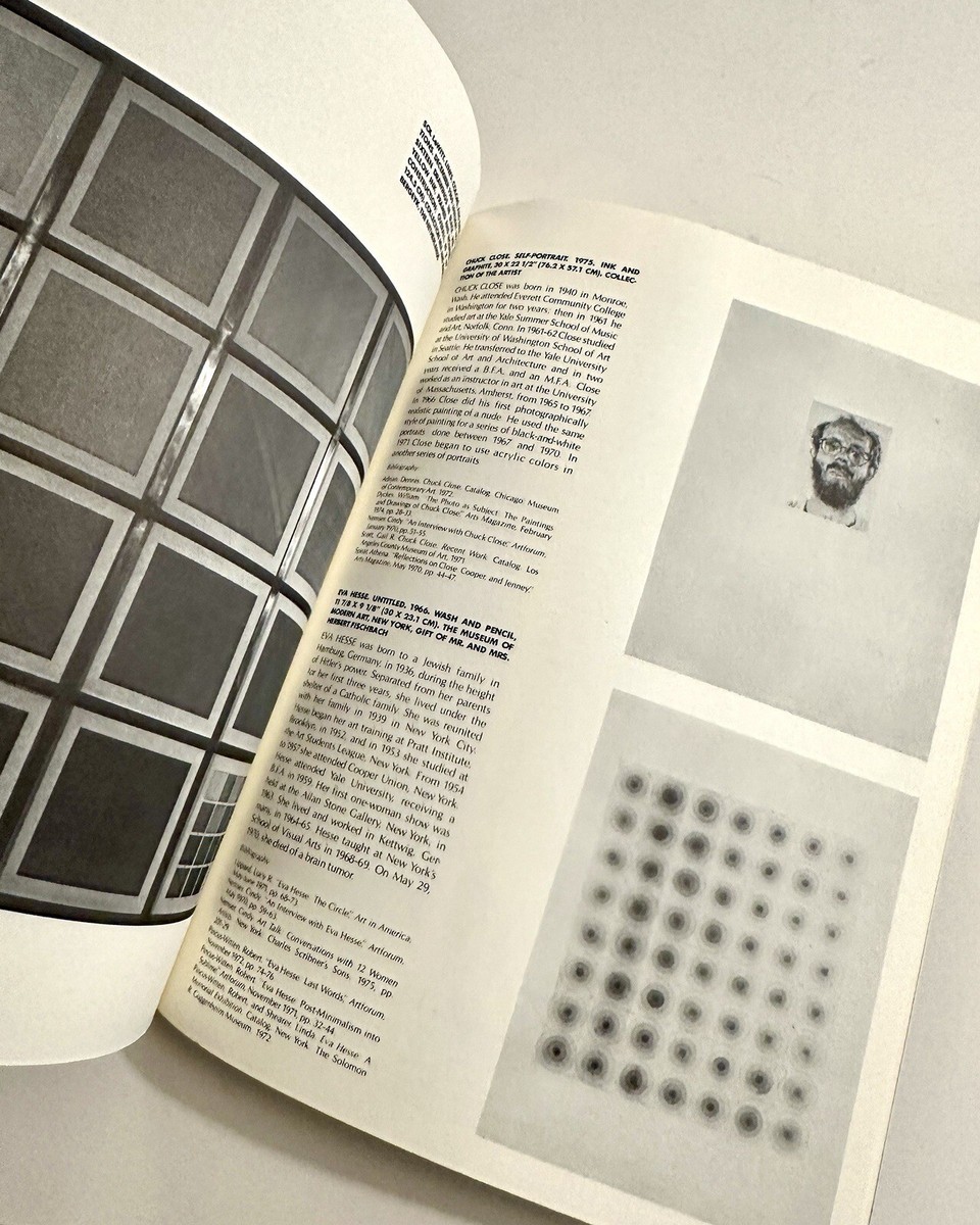 1976 DRAWING NOW BERNICE ROSE THE MUSEUM OF MODERN ART SOFTCOVER