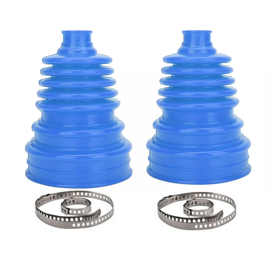2Pcs Car Drive Shaft CV Joint Boot Kit Constant Velocity Dust Cover Universal US - Image 2 of 4