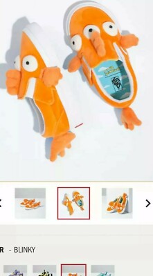 Simpsons x Vans Blinky Fish slip-on TODDLER | eBay