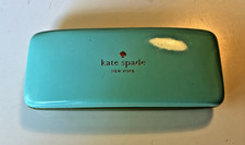 Kate Spade Eyeglass Glasses Frames Case Hard Blue Green Eyes