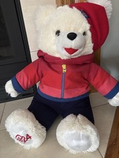 20" LARGE 2024 Walmart CHRISTMAS TEDDY BEAR White Winter  Hoodie Beanie