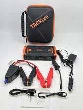 Tacklife T8 Pro Jumpstarter Black w/ Box & All Accessories - Open Box