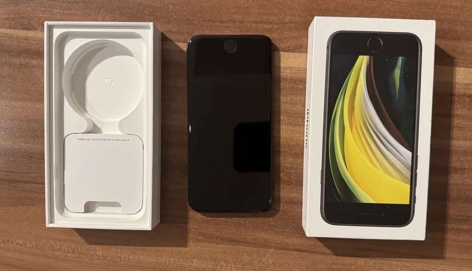 Apple iPhone SE - 128GB - Schwarz (Ohne Simlock) (Dual-SIM) - Bild 2 von 4