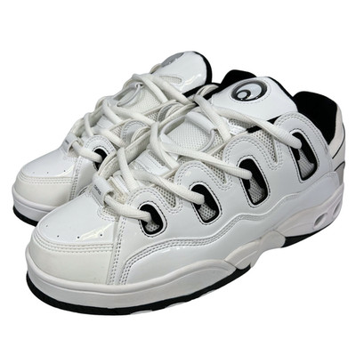 Osiris Men's D3 OG Skate Sneakers White/Black Size US 14