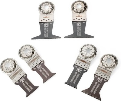 Fein Best Of E-cut Starlock Wood & Metal Kit - 6 Pc. - 35222967010