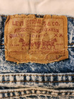 Levis Levi Strauss Jeans Mens 33x36 Stonewash Straight Fit Vintage 90s Denim — photo 3