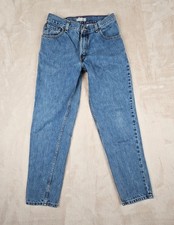 Levi's 550 Relaxed Tapered Women's Jeans Light Blue 10M Cotton Y2K 2007