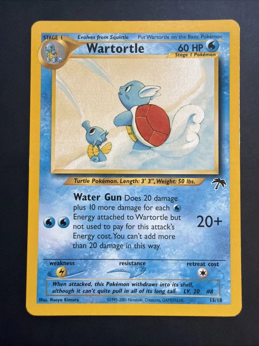 Preços baixos em Cartões TCG de Pokémon Wartortle | eBay