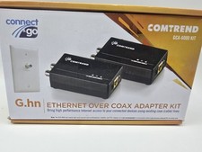 Comtrend G.hn Powerline 1200Mbps Ethernet Over Coax Adapterl Kit Brand New
