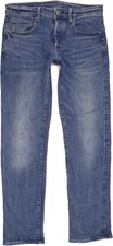 G-Star 3301  Herren Blau Straight Slim Stretch Jeans W31 L32 (85714)