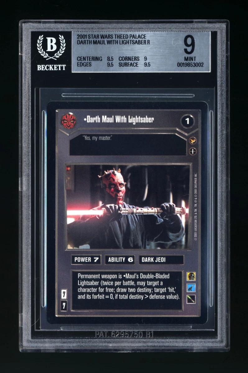Star Wars CCG Rare Individual Collectible Card Game Cards in