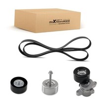 Engine Drive Belt Tensioner Idler Pulley Serpentine Belt Kit for Nissan