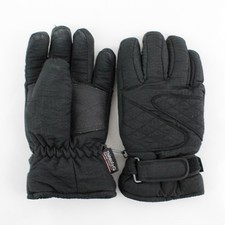 Unbranded Men's S/M Black Thinsulate Thermal Insulated Winter Gloves