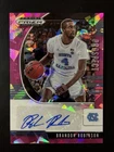 2020 Prizm Draft Picks Brandon Robinson Pink Cracked Ice Parallel Auto RC