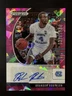 2020 Prizm Draft Picks Brandon Robinson Pink Cracked Ice Parallel Auto RC