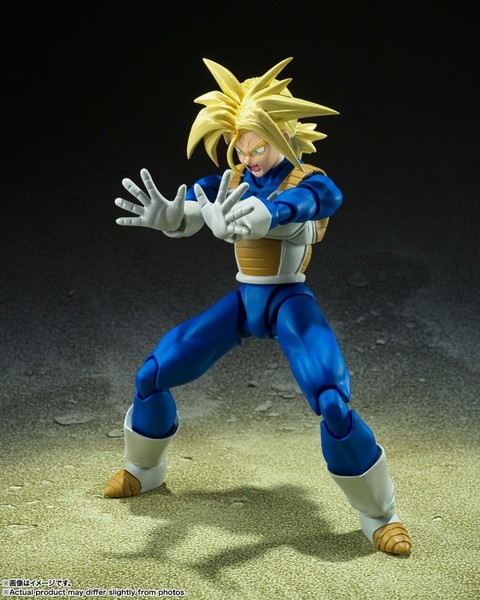 Dragon Ball Z Figurine S.H. Figuarts Super Saiyan Trunks Infinite Latent Super P-image