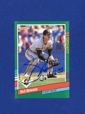 1991 Donruss #644 Sid Bream Signed Autograph auto | eBay