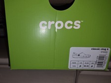 NEW in BOX Crocs Classic Clogs K In Shitake Beige Tan Big Kid's Size j6 NIB 4