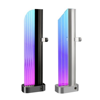 ARGB GPU Support Höhenverstellbar Weich Gummi Pad Hartglas Akzent