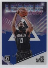 2018-19 Panini Donruss Optic League Leaders Blue Prizm /85 James Harden #6 3tb