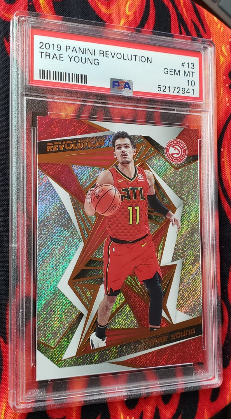 Rookie Revolution Insert ~ Trae Young ~ 2019 Panini #13 Basketball Card [PSA 10] view 12