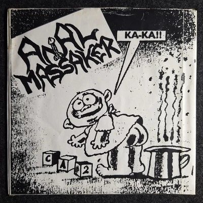 Anal Massaker - Ka-Ka!! 7" [Schnauf Records 1991 · TEST PRESSING #1/3] Noisecore - Imagen 1 de 4