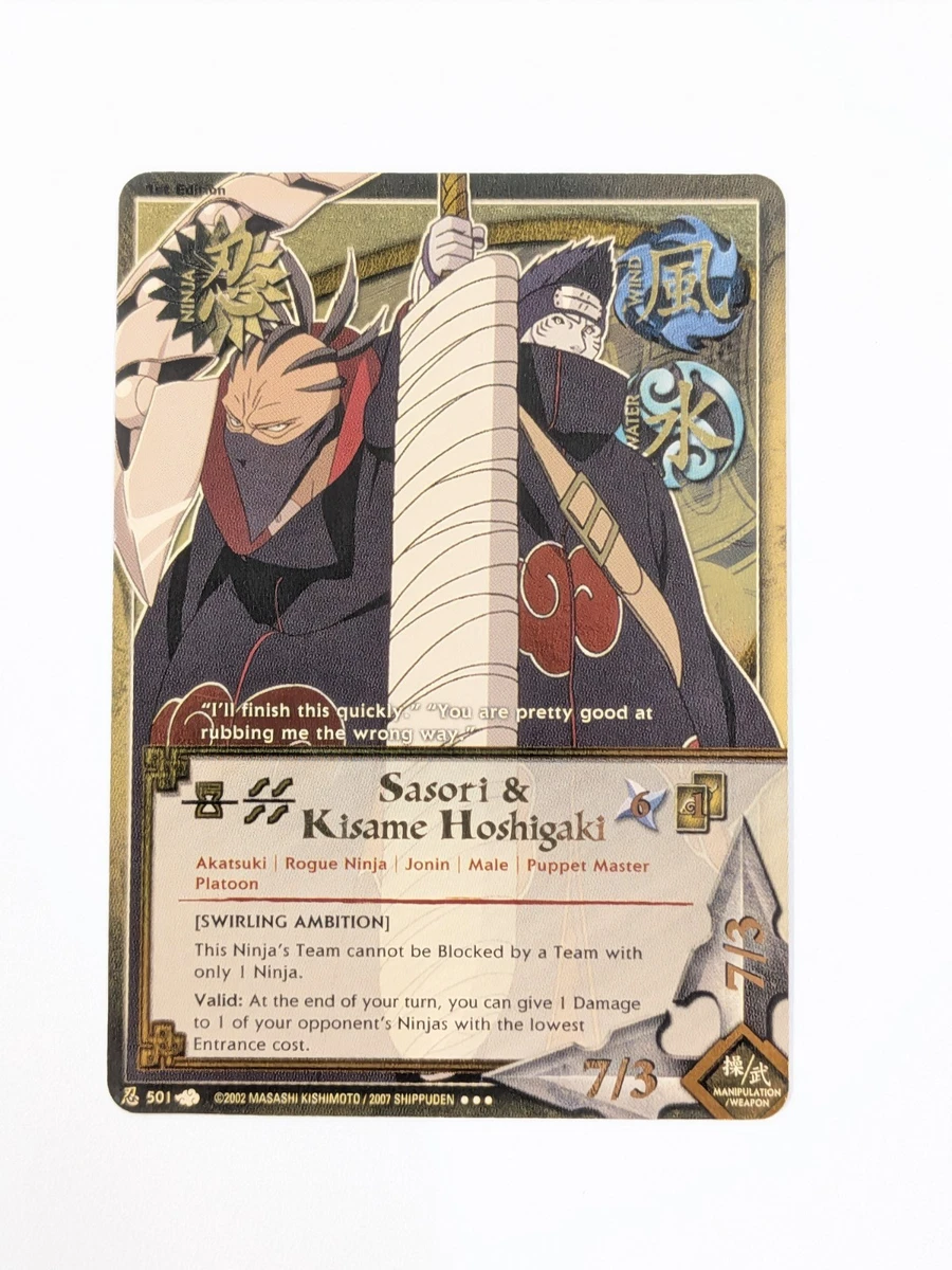 mew first edition pokemon card Naruto TCG : Konoha Shido First Set 1st Edition Display EN main image 1