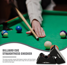 2Pcs Billiard Cue Straightness Checker,Pool Billiard Cue Snooker Club Roller ...