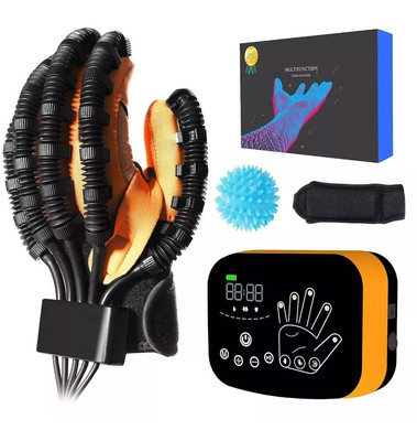 New! MZU New Version of Rehabilitation Robot Gloves Hand Dysfunction Left-Small
