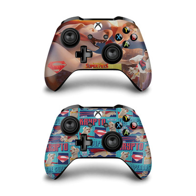 DC LEAGUE OF SUPER PETS GRAPHICS VINYL SKIN DECAL FOR XBOX ONE S / X CONTROLLER