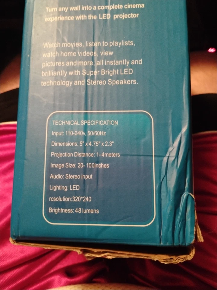 Led Projector In Box - Image 4 of 4