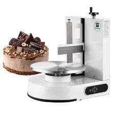 Cake Decorating Machine Cake Frosting Spreading for 4" to 12" Cake White