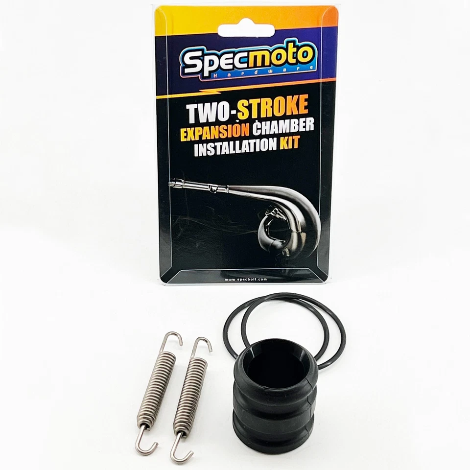 Silenciador de câmara de expansão 2 tempos YZ 250 cc kit de vedação de escape Yamaha tubo YZ250 - Imagem 4 de 4